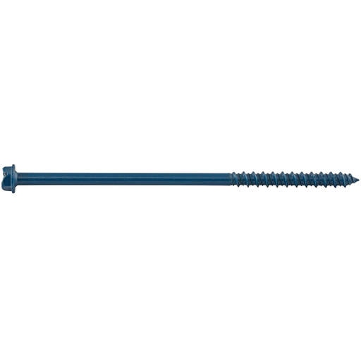 DEWALT Ultracon+ 1/4 X 5-Blue Hex Washer, Gimlet, Box Of 100