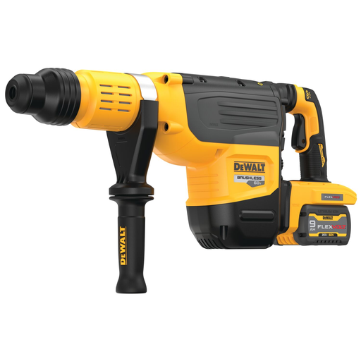Product image for DEW DCH775X2 60V MAX BRUSHLESS 2IN SDS-MAX COMBINATION ROTARY HAMMER KIT