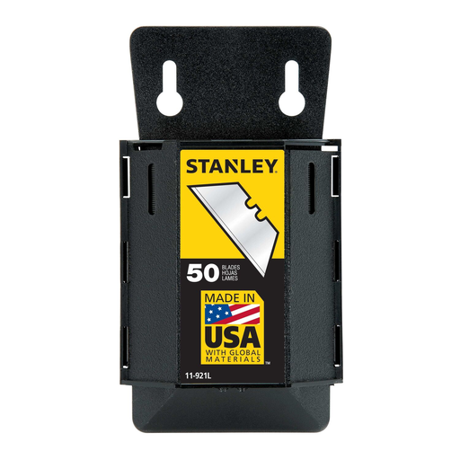 Product image for Stanley 11-921L 2.4" High Carbon Steel Utility Knife Blade (50 Pack)