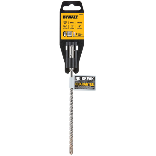 Product image for DEWALT DW5402 Rockwell 3/16 Inch Bit Diameter 4 Inch Overall Length Carbide Tip Drill Bit