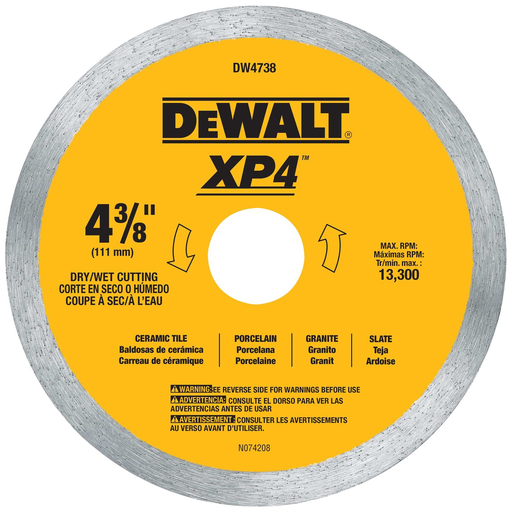 Product image for DIT DW4738 4-3/8" XP4 PREMIUM PORCE