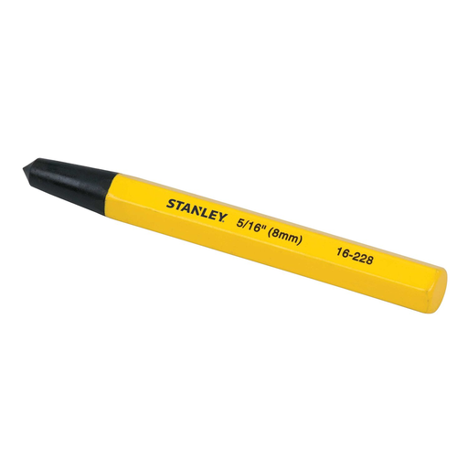 Product image for Stanley 16-228 CENTER PUNCH, 8mm-5/16 X 115mm-4 1/2
