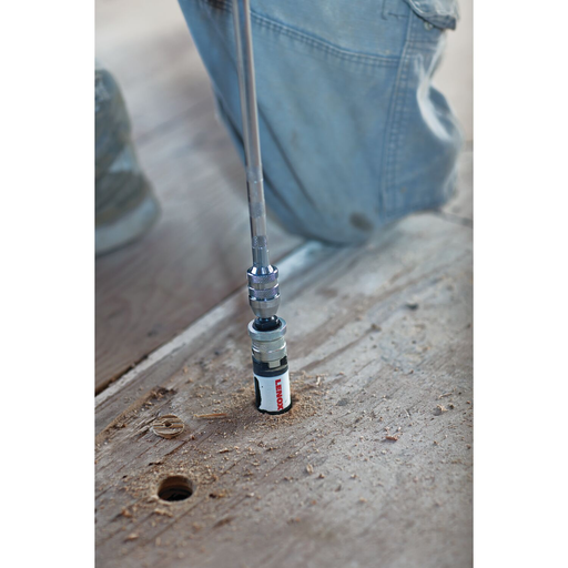 Product image for Lenox Tools 1852050 5-1/2 Inch Snap-Back Quick Change Hole Saw Arbor Extension