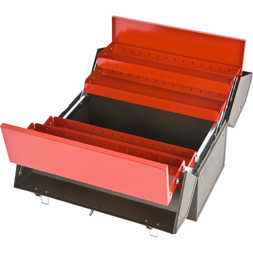 PROTO Cntlvr Tote Brwn/Red Tray