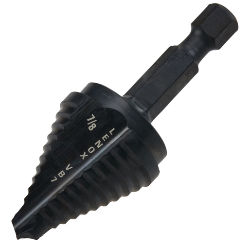 30887-VB7 - LENOX 30887-Vb7 Vari-Bit 7/8-Inch Step Drill Bit With 3/8-Inch Shank For 1/2 Inch Conduit
