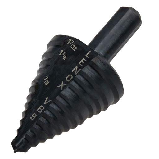 Product image for Lenox Industrial Tools 30909VB9 3/8 Inch Shank Size Vari-Bit Step Drill Bit