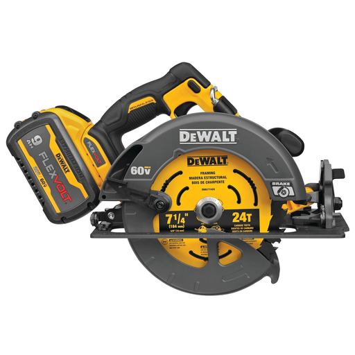 DEWALT 60V MAX* Brushless Cordless 7-1/4 in. Circular Saw with Electronic Brake Kit