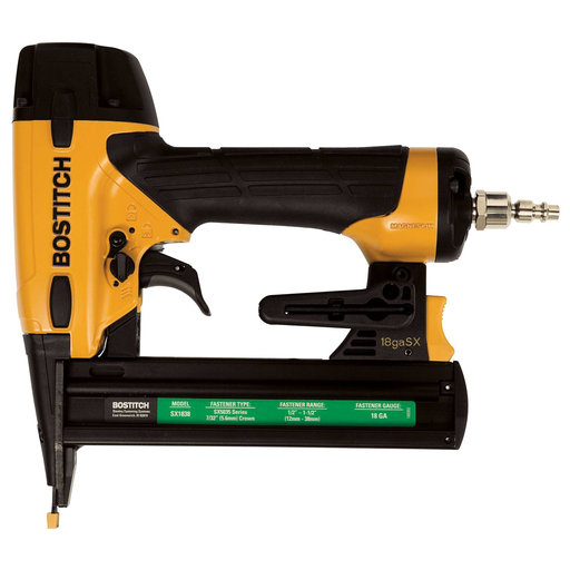 BOSTITCH Crown Stapler, Narrow, 18 Guage