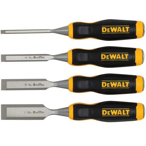 Product image for DeWalt DWHT16063 DeWalt 4 pc. Wood Chisel Set