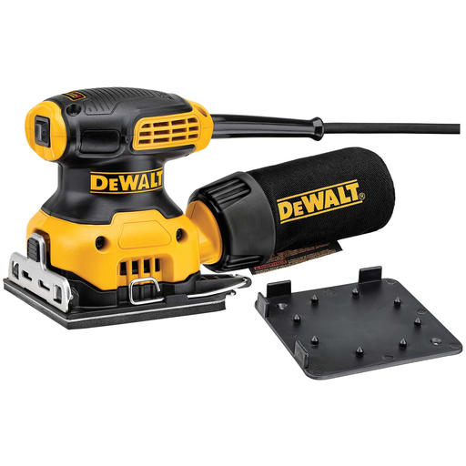 Product image for DeWalt DWE6411K 1/4" Sheet Orbital Finish Sander