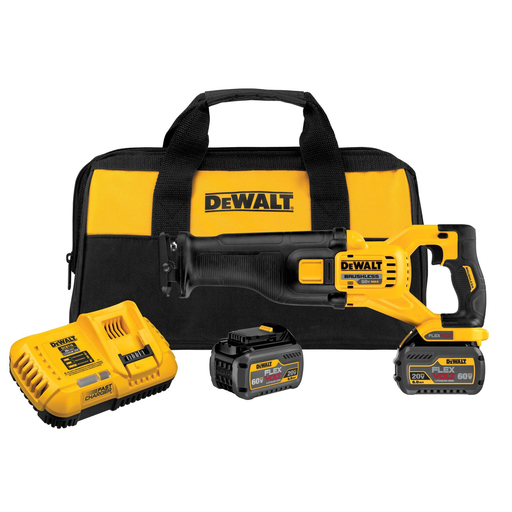 Product image for DeWalt DCS388T2 FLEXVOLT® 60V MAX Brushless Reciprocating Saw 2 Battery Kit