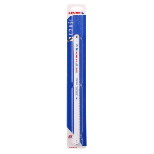 LENOX 24 TPI T2 Technology 10" Hacksaw Blade (10 Pack)