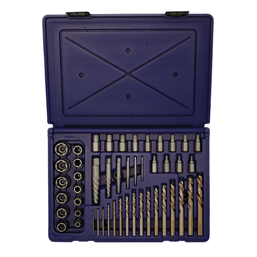 IRWIN Screw Extractor/Drill Bit Set, 48-Piece