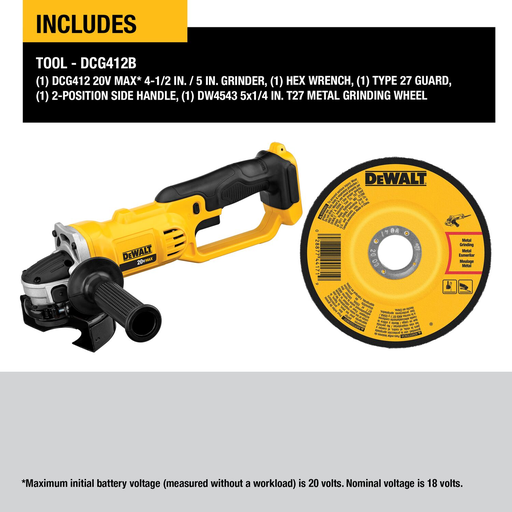 20 VOLT GRINDER
