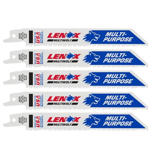 6" BI-METAL RECIP  BLADES
