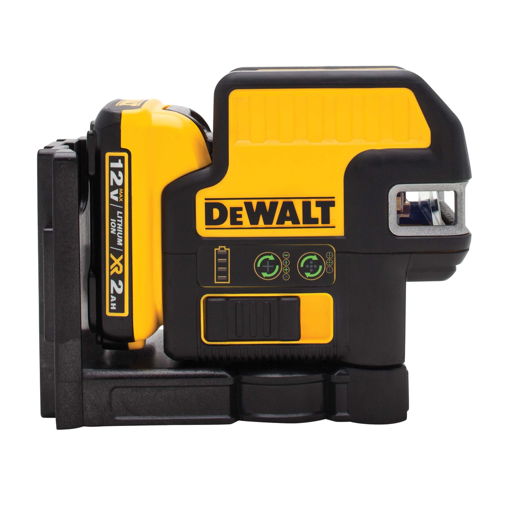 Product image for DeWalt DW0825LG 12V 5 Spot Crossline Green Laser