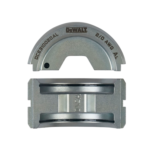 Product image for DEW DCE310020AL 2/0 ALUMINUM U-DIE SET