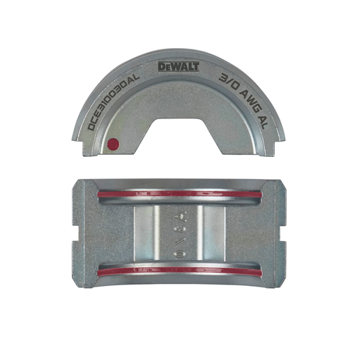 Product image for DEW DCE310030AL 3/0 ALUMINUM U-DIE SET
