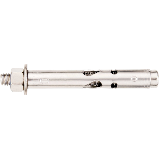 Product image for DeWalt / Powers 06156S Hex Nut Lok-Bolt AS® Stainless Steel Sleeve Anchor, 1/2" x 2-1/2" (25/Box)