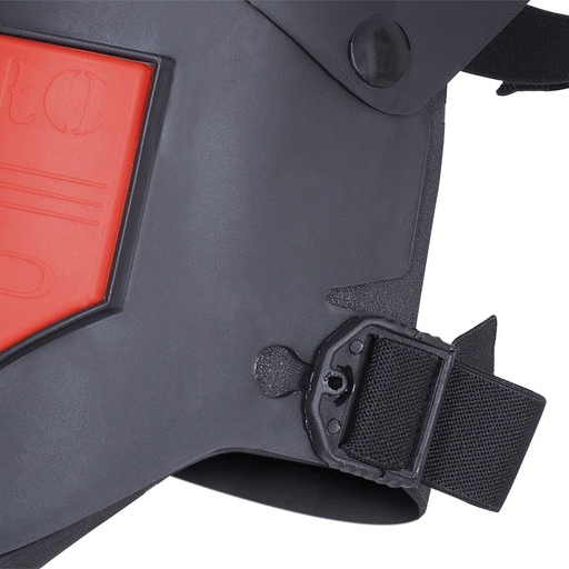 KneePro Hybrid Ultra Flex III Knee Pad - Quick Snap Clips - Black