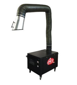 ACE MOBILE FUME EXTRACTOR W/10' ARTICULATION ARM