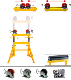 PRO ADJUST-A-ROLL PIPE STAND