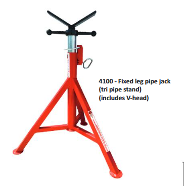 B & B V-HEAD PIPE JACK STAND
