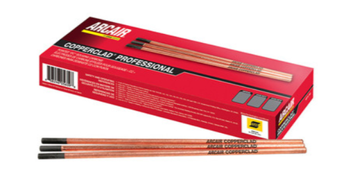 ARCAIR® 5/8" X 3/16" X 12" DC Flat Coppercald® Arc Gouging Electrode (50 Each Per Carton)