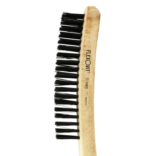 Flexovit C1960 High Performance 4 ROWS x 19 ROWS .014 Carbon Scratch Brush