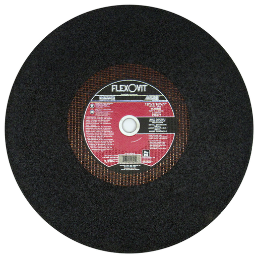Flexovit A30RB Cut-Off Wheel, 18" x 3/16" x 1" Type 1