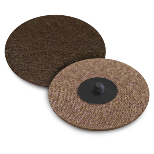 Flexovit H0553C HIGH PERFORMANCE 3" ROLON Coarse Brown Aluminum Oxide Surface Conditioning Disc