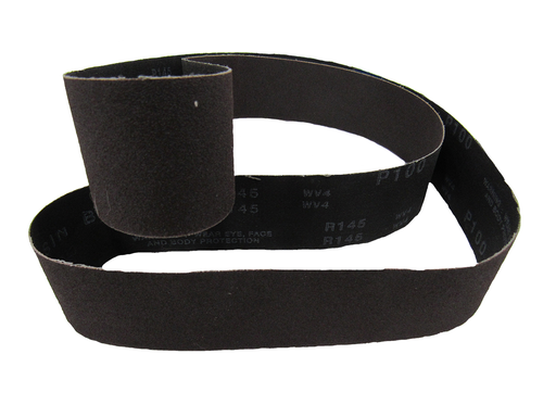 Flexovit Aluminum Oxide Sanding Belt, 6" Width x 48" Length, A50 Grit