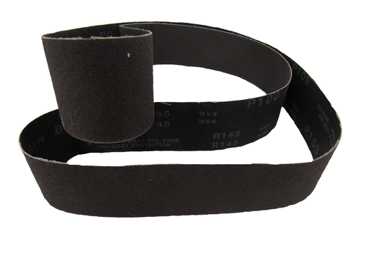Flexovit Aluminum Oxide Sanding Belt, 2" Width x 72" Length, A60 Grit