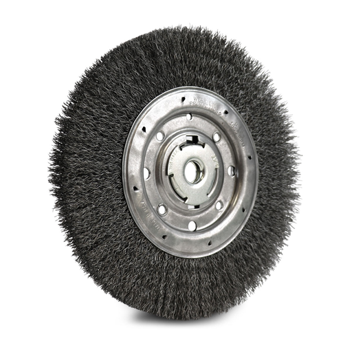 Flexovit C1040 High Performance Carbon Wire Wheel Brush 10 Inch x 1-1/4 Inch x 3/4 Inch