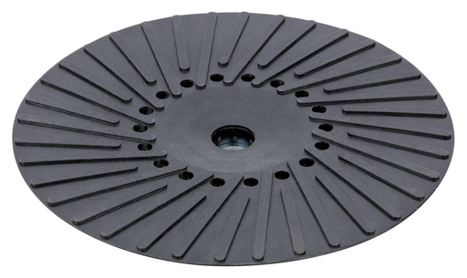 9" Pad Ass'y, Spiral Rib, Med. 5/8"-11 Thread, 6,600 RPM Max.