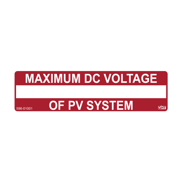 Product image for TYN 596-01001 MAX DC VOLT PV SYS, R