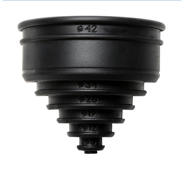 Product image for TYN 166-90236 REC0500 TPE BK 10/pac