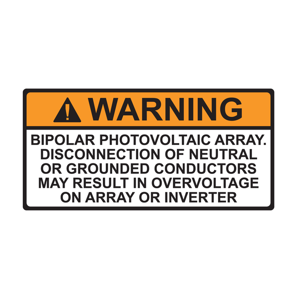 Product image for TYN 596-00590 BIPOLAR PV ARRAY 50/R