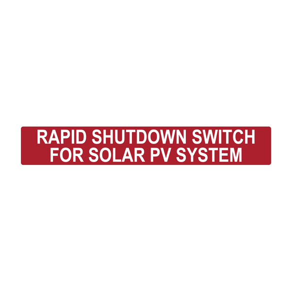 Product image for TYN 596-00890 RAPID SHUTDWN SWITC 2