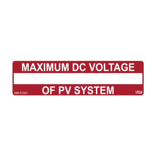 Product image for TYN 596-01001 MAX DC VOLT PV SYS, R