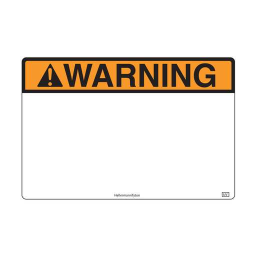 Product image for TYN 596-00634 3X2WARNINGUV PET OG 2