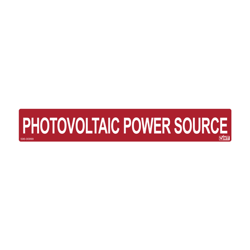 Product image for TYN 596-00999 PV POWER SOURCE, RED,