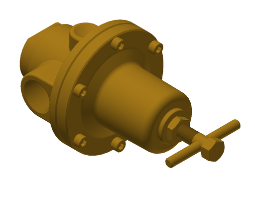 OXYGEN LINE REGULATOR