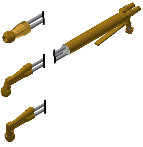 TORCH ACETYLENE 36" 70 DEG HEAD