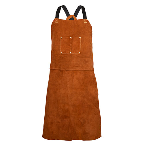 Tillman® 3836 Dark Brown Cowhide Bib Apron -36″ L