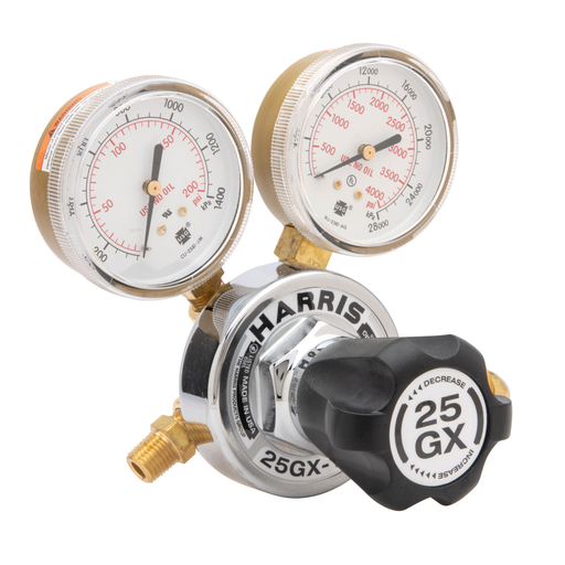 Harris Model 25GX Single Stage Industrial Air Regulator 25GX-145-590 - 3000550