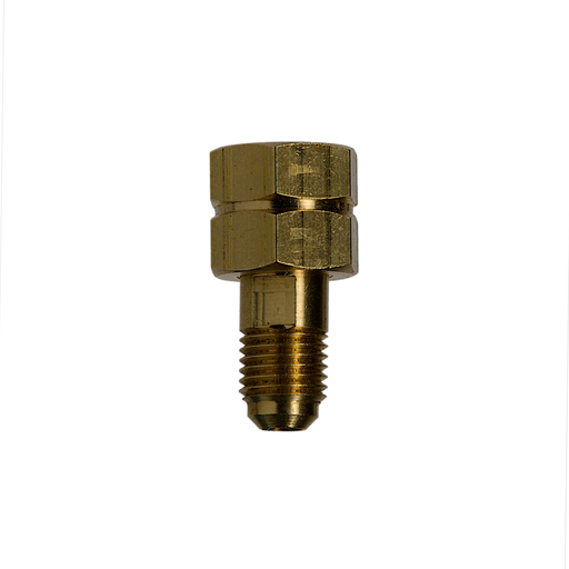Adaptor, "B" Hose (F)x 1/4 Flare(M)