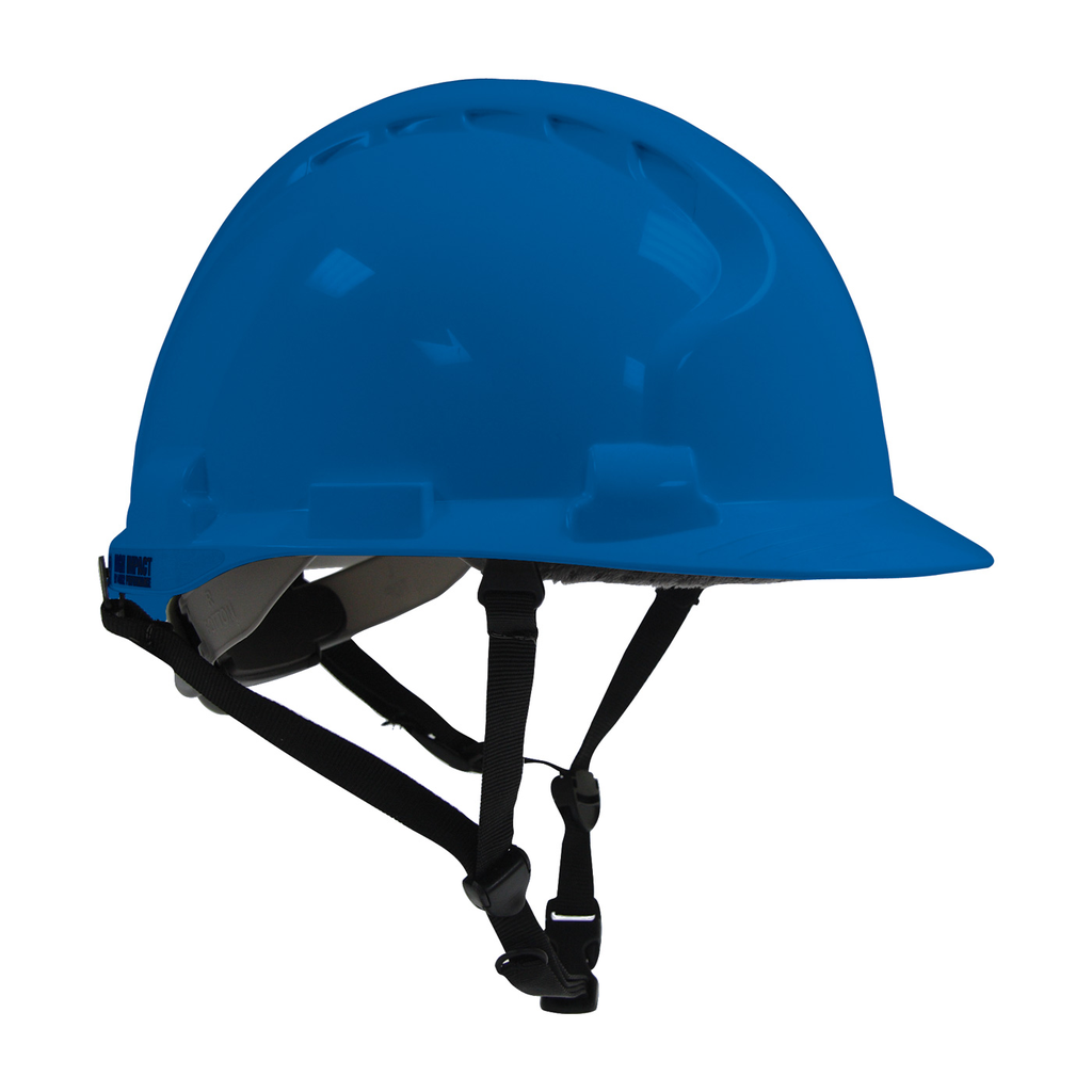 Product image for PIP 280-AHS240-50 JSP MK8 LINESMAN, BLUE, W/ 4-PT CHIN STRAP, WHEEL RATCHET, CLASS E LIKELY SUBJECT TO TAX