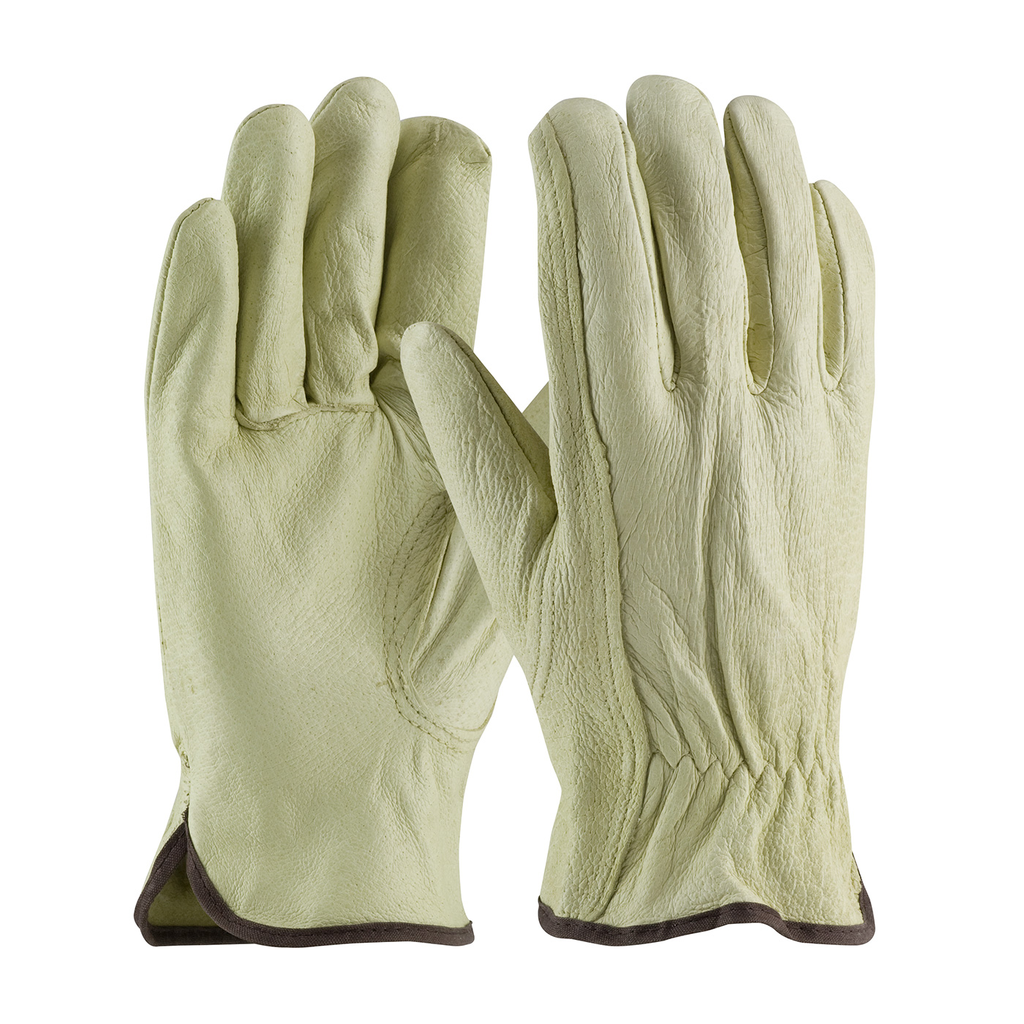 Product image for PIP 70-360/XL Industry Grade Top Grain Pigskin Leather Drivers Glove - Keystone Thumb - XLarge