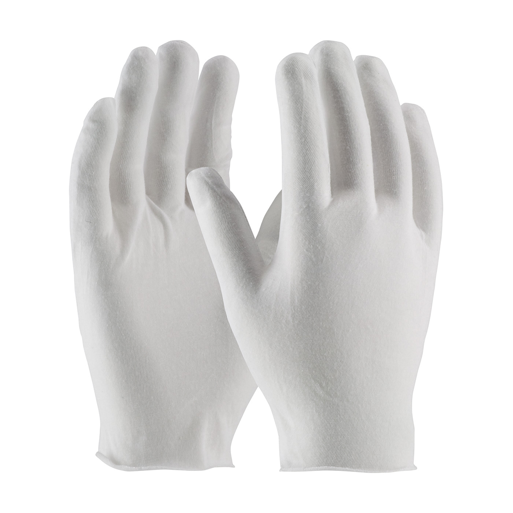 Product image for PIP 97-511 Economy, Light Weight Cotton Lisle / Polyester Inspection Glove w/ Unhemmed Cuff - Ladies'